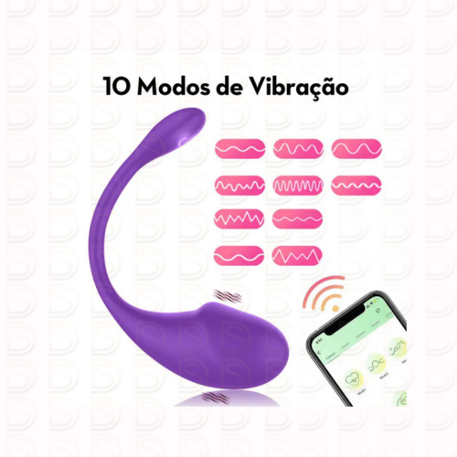 imagem VIBRADOR APP EGG BLUETOOTH RECARREGÁVEL  
