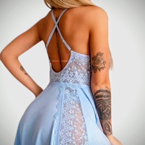 imagem Camisola Ludmila Renda 