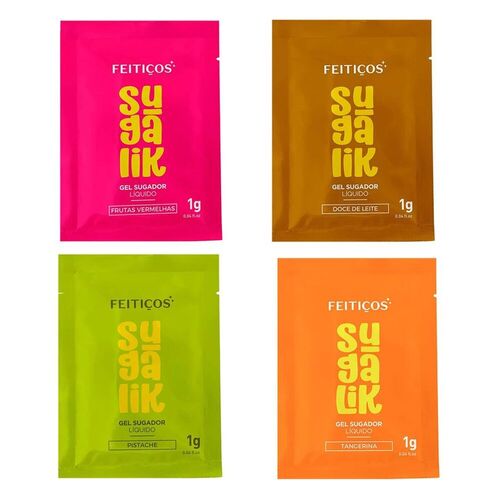 imagem Sugalik Sugador Líquido excitante sachê Comestível